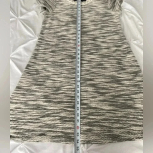 Melissa Paige Women’s“A-Line” Textured Cotton Mini Dress Pearl Trim Medium EUC - Picture 8 of 10